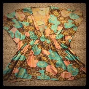 100% silk blouse from Urban outfitters Lux brand